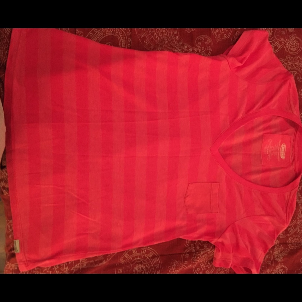 Coral bamboo T-shirt